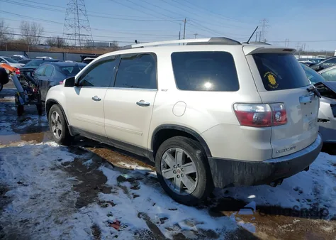 2010 GMC Acadia Slt-2 from USA, damaged, VIN 1GKLVNED4AJ190408